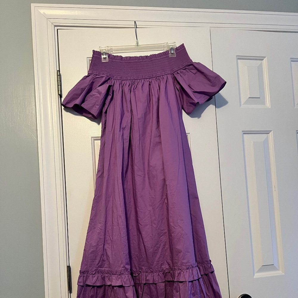 Hyacinth House Purple Midi Dress